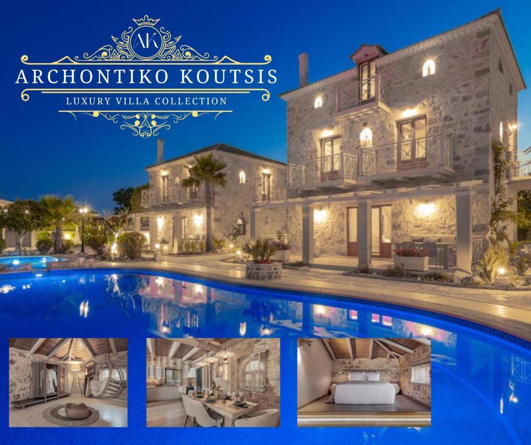 Archontiko Koutsis - Luxury Villa Collection Laganász Kültér fotó